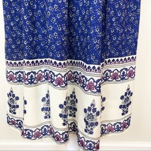 Zara Dresses - Zara floral blue peasant dress Zara Dresses - Zara floral blue peasant dress